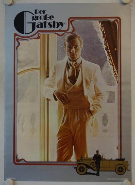 The Great Gatsby original release german movie poster set